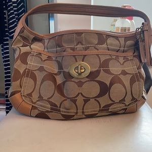 Coach shoulder bag.